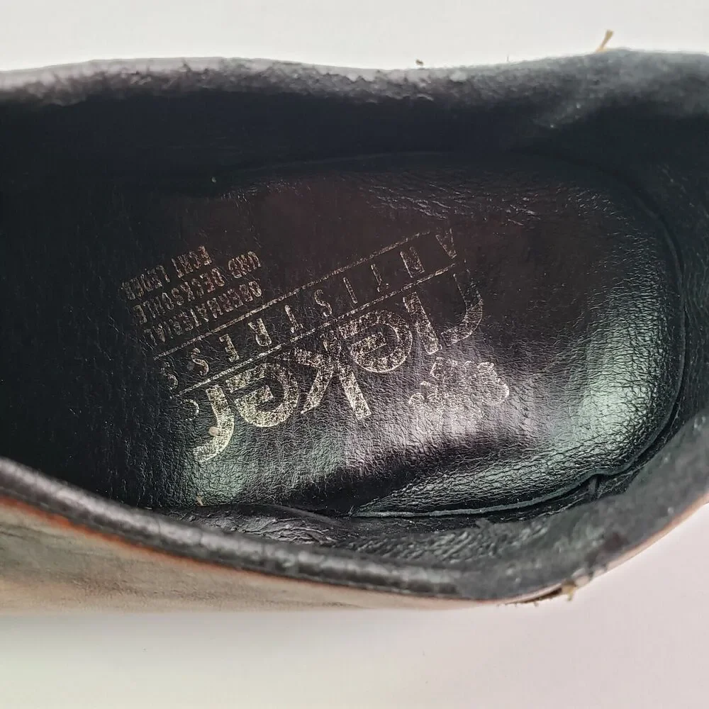 Rieker Celia Antistress Womens Size EU 39 US 8 Brown Leather Slip On Loafer Shoe